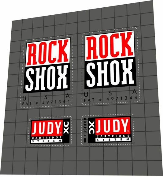 ROCKSHOX Judy XC (1996) Fork Decal Set