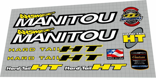 MANITOU Answer (1996) HT Fork Decal Set - Bike Decal Replace
