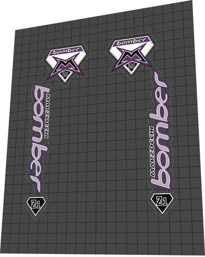 MARZOCCHI Bomber (1996-1997) Z1 Fork Decal Set - Bike Decal Replace