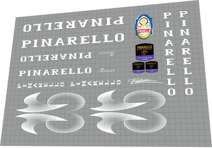 PINARELLO Radius (1996) Frame Decal Set