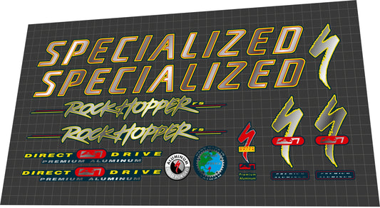 SPECIALIZED Rockhopper (1997) A1 FS Frame Decal Set