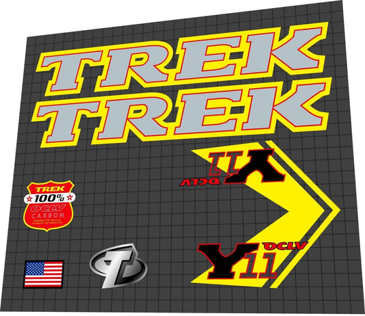 TREK Y11 (1997) OCLV Frame Decal Set - Bike Decal Replace