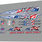 GT Speed Series (1998) Team Frame Decal Set