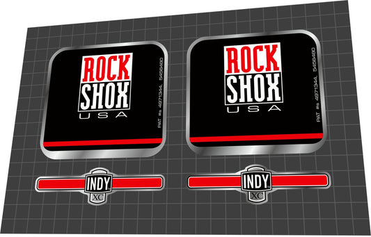 ROCKSHOX Indy XC (1998) Fork Decal Set