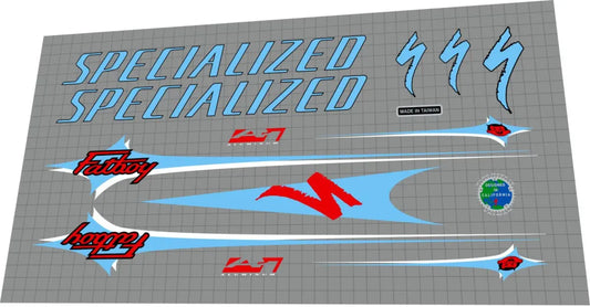 SPECIALIZED Fatboy A1 (1998) Frame Decal Set