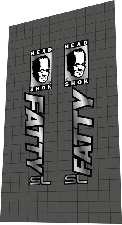 CANNONDALE HeadShok Fatty (1999) SL Fork Decal Set - Bike Decal Replace