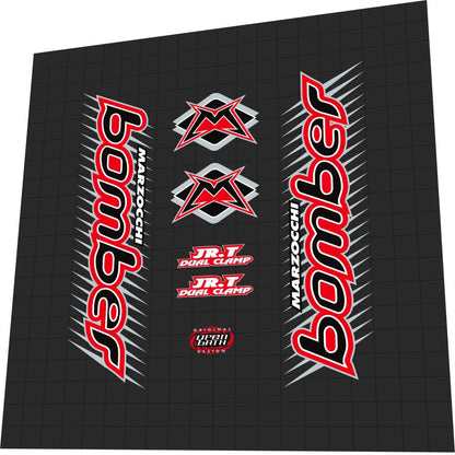 MARZOCCHI Bomber (1999) Junior T Dual Clamp Fork Decal Set - Bike Decal Replace