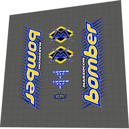 MARZOCCHI Bomber SuperFly Z2 (1999) Fork Decal Set