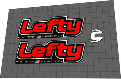 CANNONDALE Lefty (2000) Fork Decal Set - Bike Decal Replace