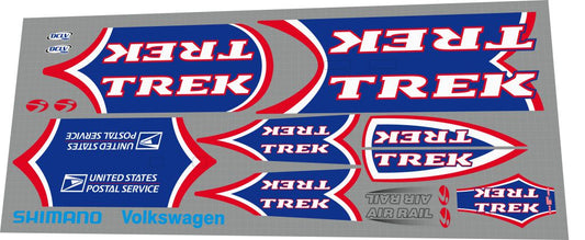 TREK Team USPS 5500 (2001) Frame Decal Set - Bike Decal Replace