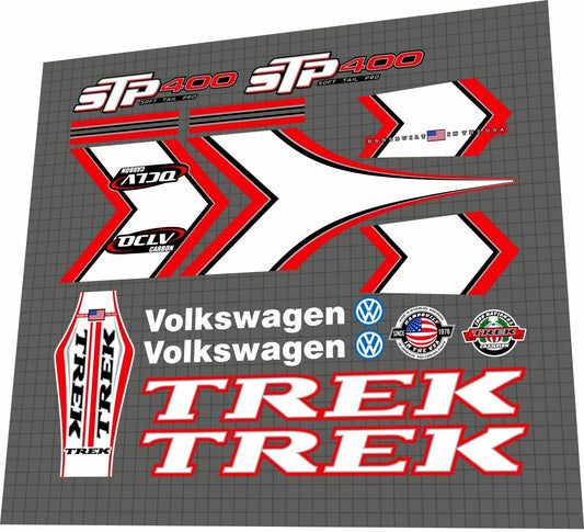 TREK STP 400 (2001) Frame Decal Set - Bike Decal Replace