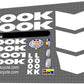 LOOK KG 386 (2002) Frame Decal Set