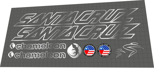SANTA CRUZ Chameleon 3 (2003-2007) Frame Decal Set