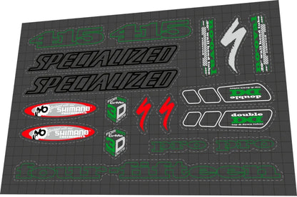 SPECIALIZED Fatboy 415 Pro (2003) Frame Decal Set