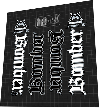MARZOCCHI Bomber (2003) Junior T Fork Decal Set - Bike Decal Replace