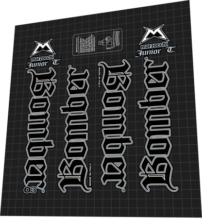 MARZOCCHI Bomber Junior T (2003) Fork Decal Set