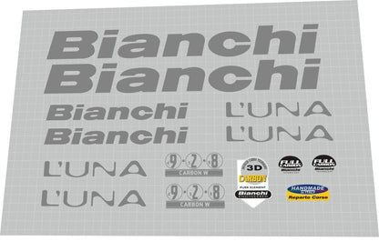BIANCHI Luna (2004) 928 Frame Decal Set - Bike Decal Replace