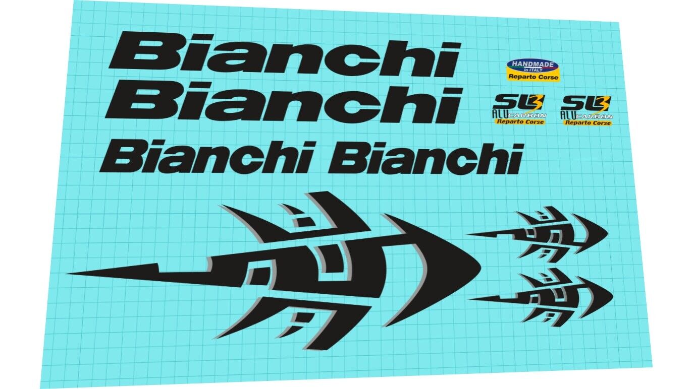 BIANCHI SL3 (2004) Frame Decal Set