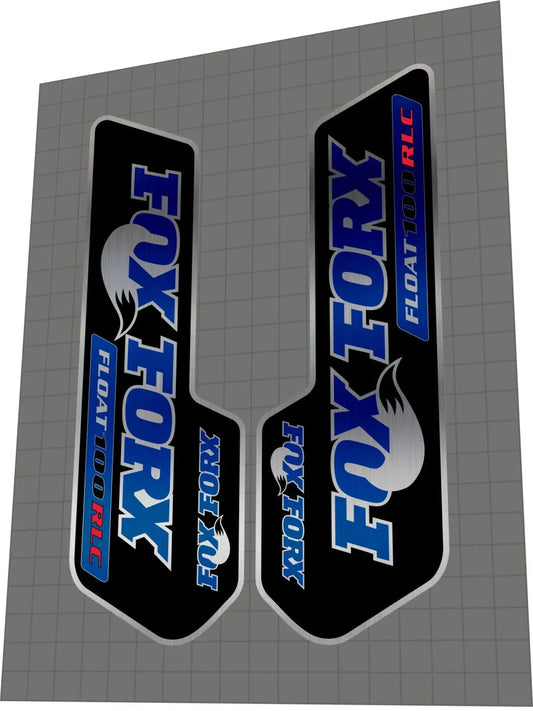 FOX Float 100 (2004) RLC Fork Decal Set