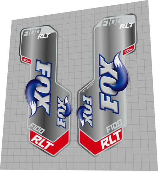 FOX F100 (2005) RLT Fork Decal Set