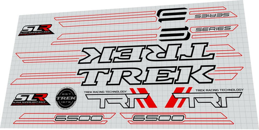 TREK 6500 (2007) Frame Decal Set - Bike Decal Replace