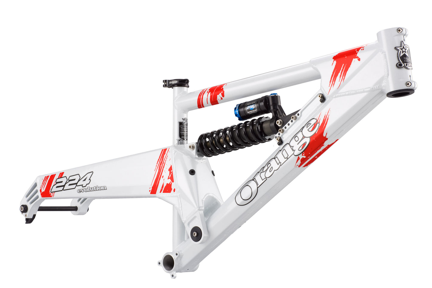 ORANGE 224 Evolution (2011) Frame Decal Set - Bike Decal Replace