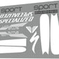 SPECIALIZED Sirrus (2012) Sport Frame Decal Set