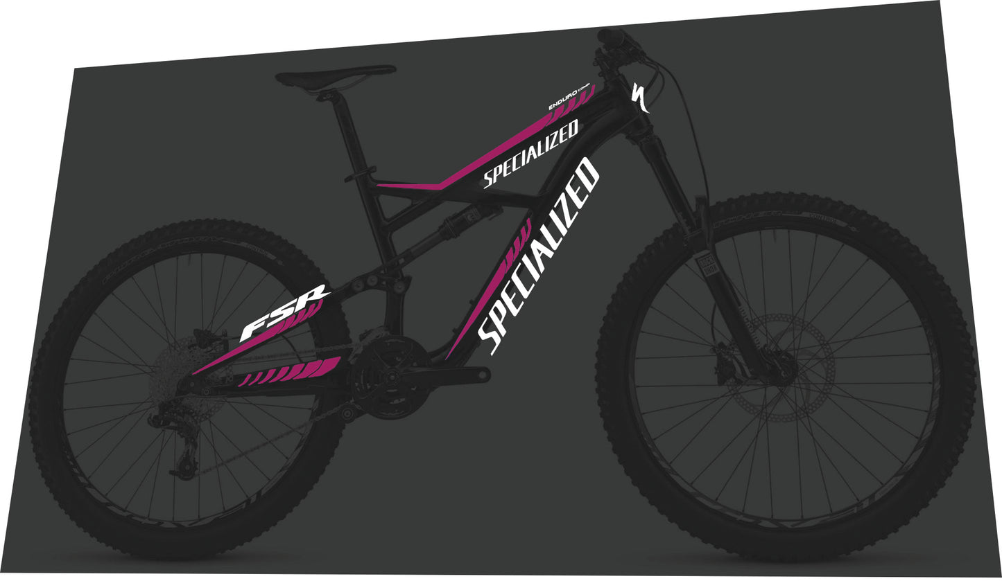 SPECIALIZED Enduro (2013-2016) Comp Frame Decal Set