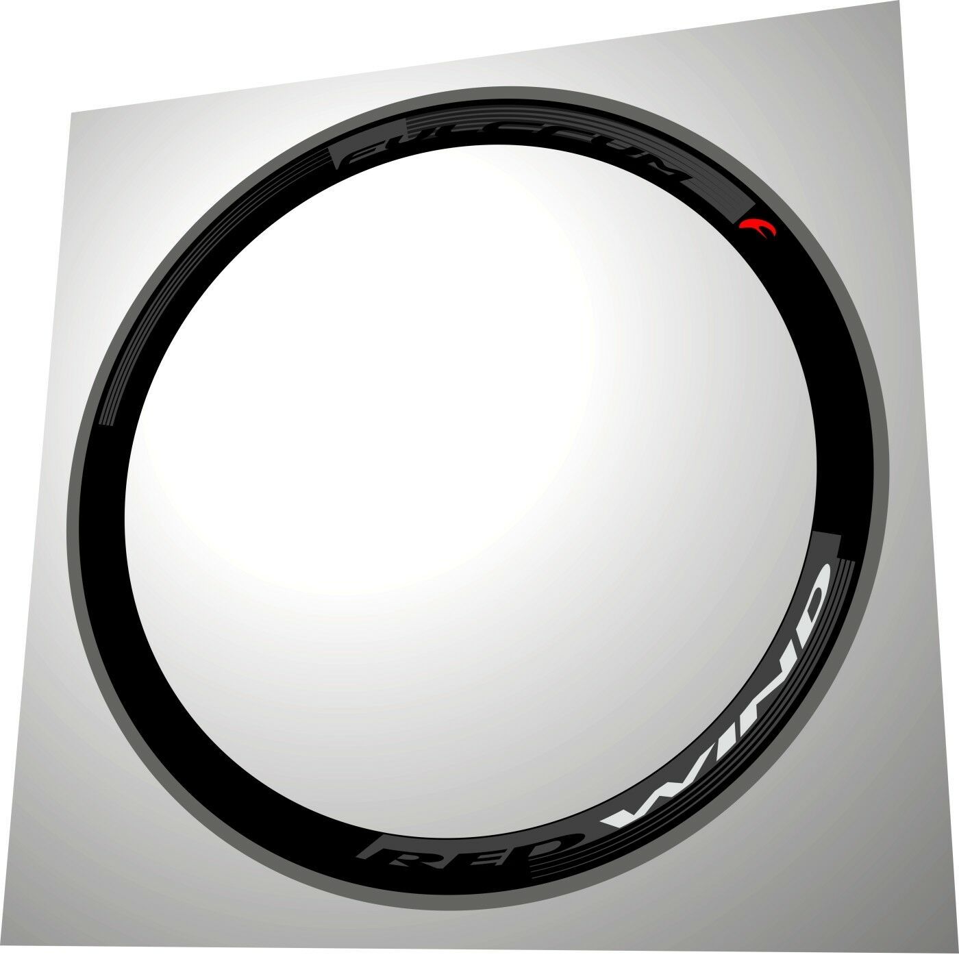 FULCRUM Red (2013) Wind Rim Decal Set - Bike Decal Replace