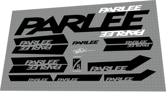 PARLEE Z5i (2013) Frame Decal Set