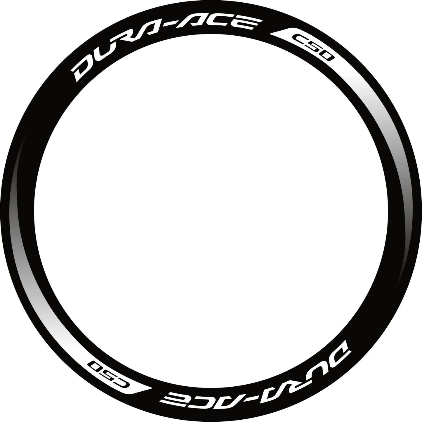 DURA-ACE C50 (2014) WH-9000 Rim Decal Set - Bike Decal Replace
