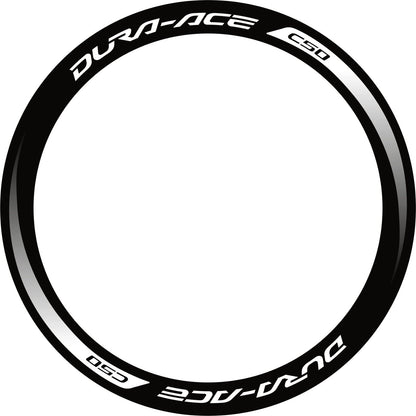 DURA-ACE C50 (2014) WH-9000 Rim Decal Set - Bike Decal Replace