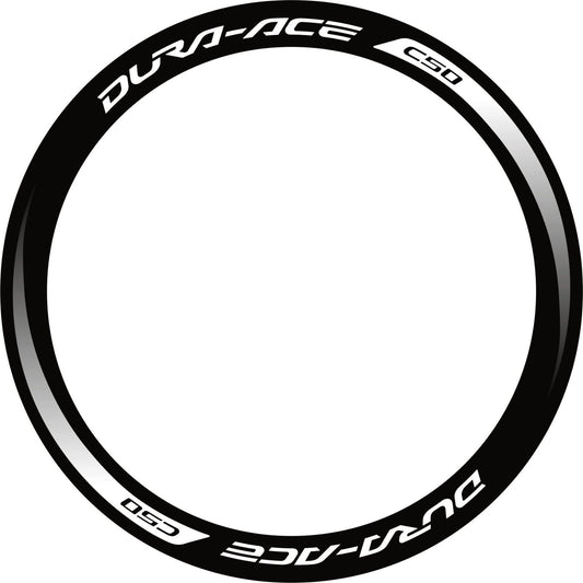 DURA-ACE C50 (2014) WH-9000 Rim Decal Set - Bike Decal Replace