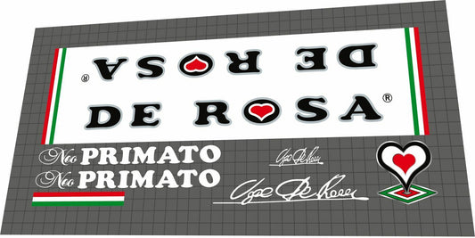 DE ROSA Neo Primato (2014) Frame Decal Set - Bike Decal Replace