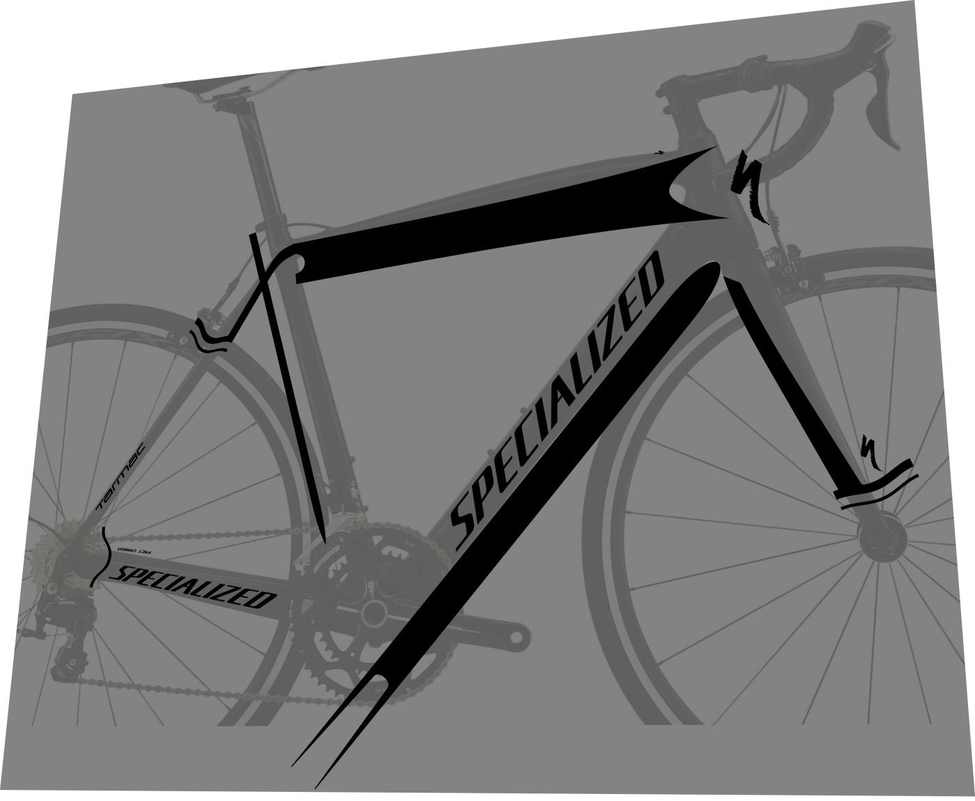 SPECIALIZED Tarmac (2015-2016) Frame Decal Set