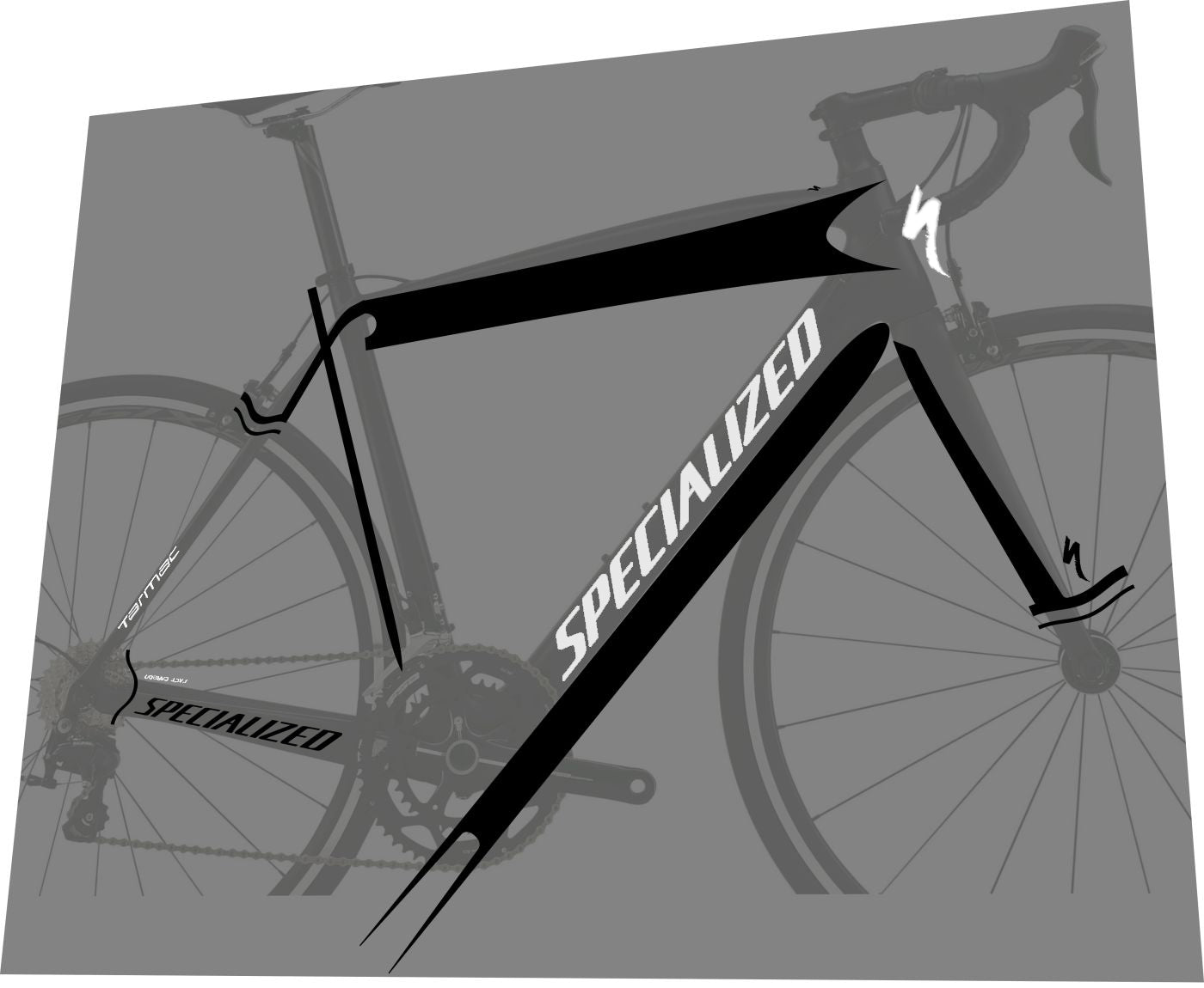SPECIALIZED Tarmac (2015-2016) Frame Decal Set