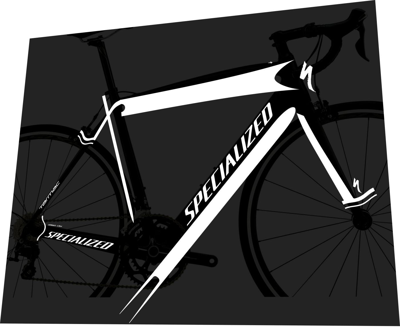SPECIALIZED Tarmac (2015-2016) Frame Decal Set