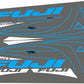 FUJI Norcom Straight (2017) Frame Decal Set