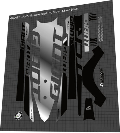 GIANT TCR (2016-2019) Advanced Pro Frame Decal Set - Bike Decal Replace