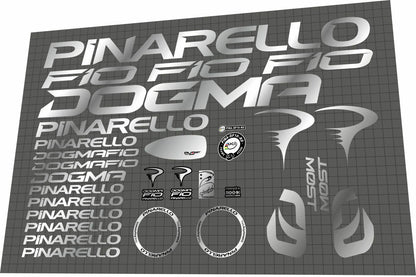 PINARELLO Dogma (2018) F10 Frame Decal Set - Bike Decal Replace