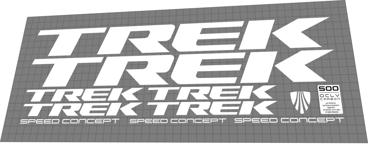 TREK Speed Concept (2018-2021) Frame Decal Set