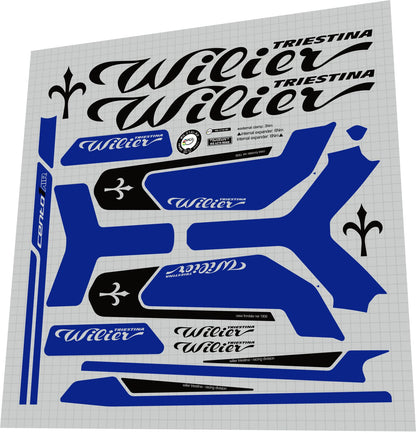 WILIER TRIESTINA Cento 1 Air (2018) Frame Decal Set - Bike Decal Replace