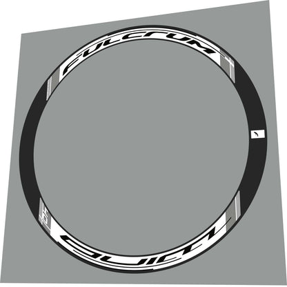 FULCRUM Wind (2020) 40 DB Rim Decal Set - Bike Decal Replace