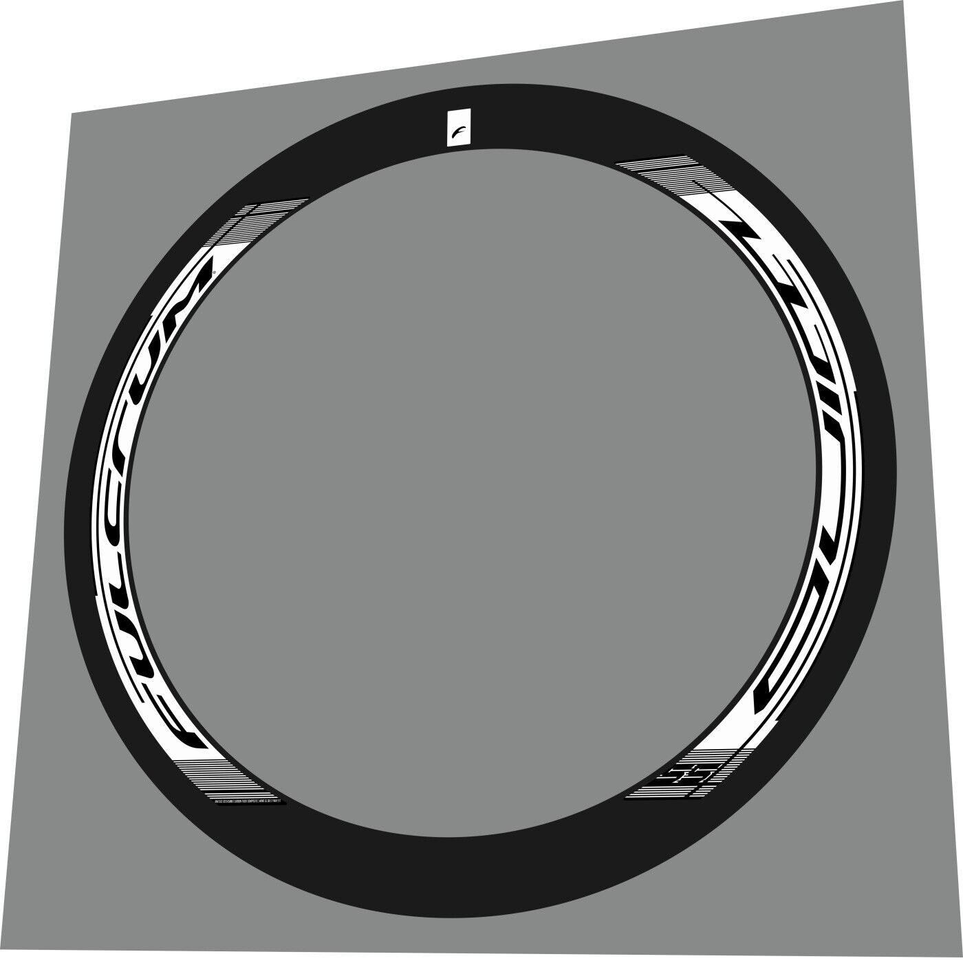 FULCRUM Wind (2020) 55 DB Rim Decal Set - Bike Decal Replace