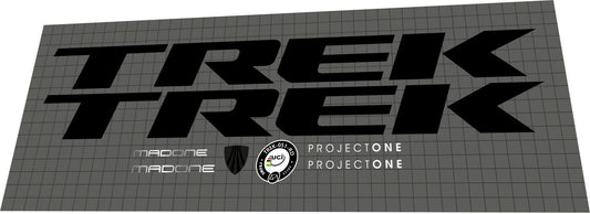 TREK Madone (2019) SLR 8 Frame Decal Set - Bike Decal Replace