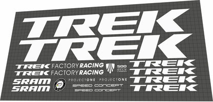 TREK Speed Concept (2018-2021) Frame Decal Set - Bike Decal Replace