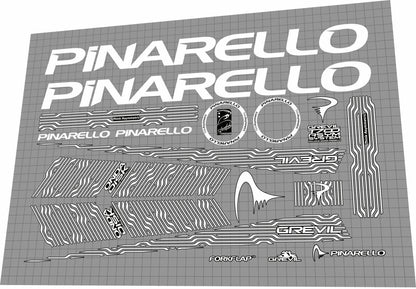 PINARELLO Grevil (2020) Frame Decal Set - Bike Decal Replace
