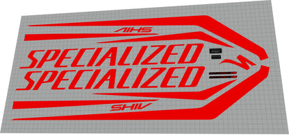 SPECIALIZED Shiv (2021) Sport Frame Decal Set