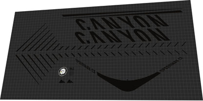 CANYON Speedmax (2020) CF 8.0 LTD Frame Decal Set - Bike Decal Replace