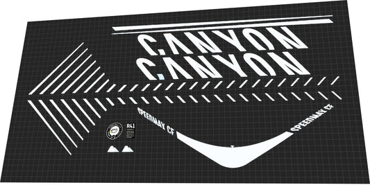 CANYON Speedmax (2020) CF 8.0 LTD Frame Decal Set